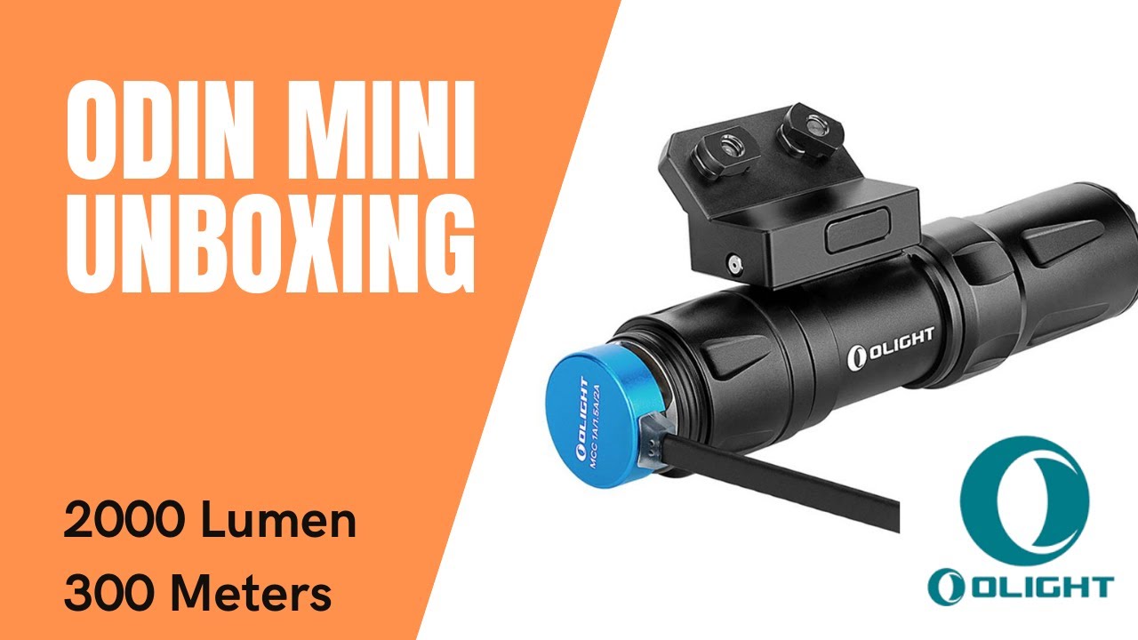 Olight Odin Mini Unboxing