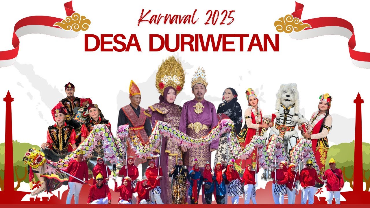 KARNAVAL DESA DURIWETAN || HUT RI 80 || TAHUN 2025