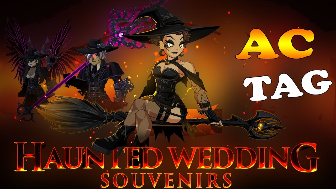 AQW NEW GOTHIC ALTAR TENDER & HOLLOWBORN WITCH SET /JOIN LAEWED (HAUNTED HOLLOWBORN WEDDING 2024)