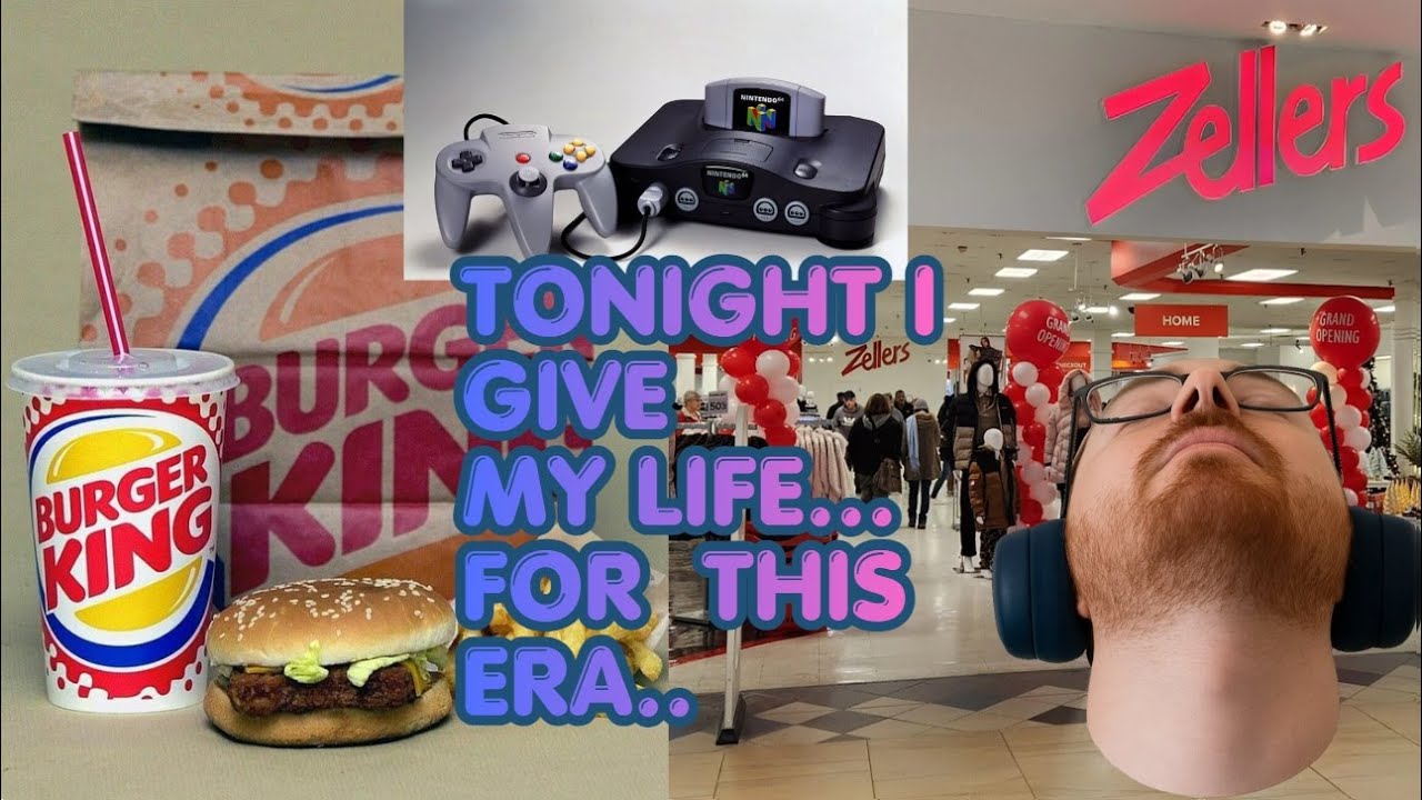 Tonight I GIVE MY LIFE... For Childhood... BURGER KING / N64 CELEBRATION