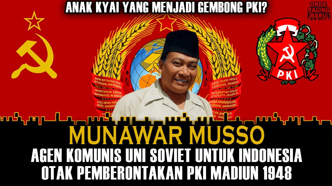ANAK KYAI JADI GEMBONG PKI ❗❓ Misteri Musso & Tragedi Berdarah Madiun 1948