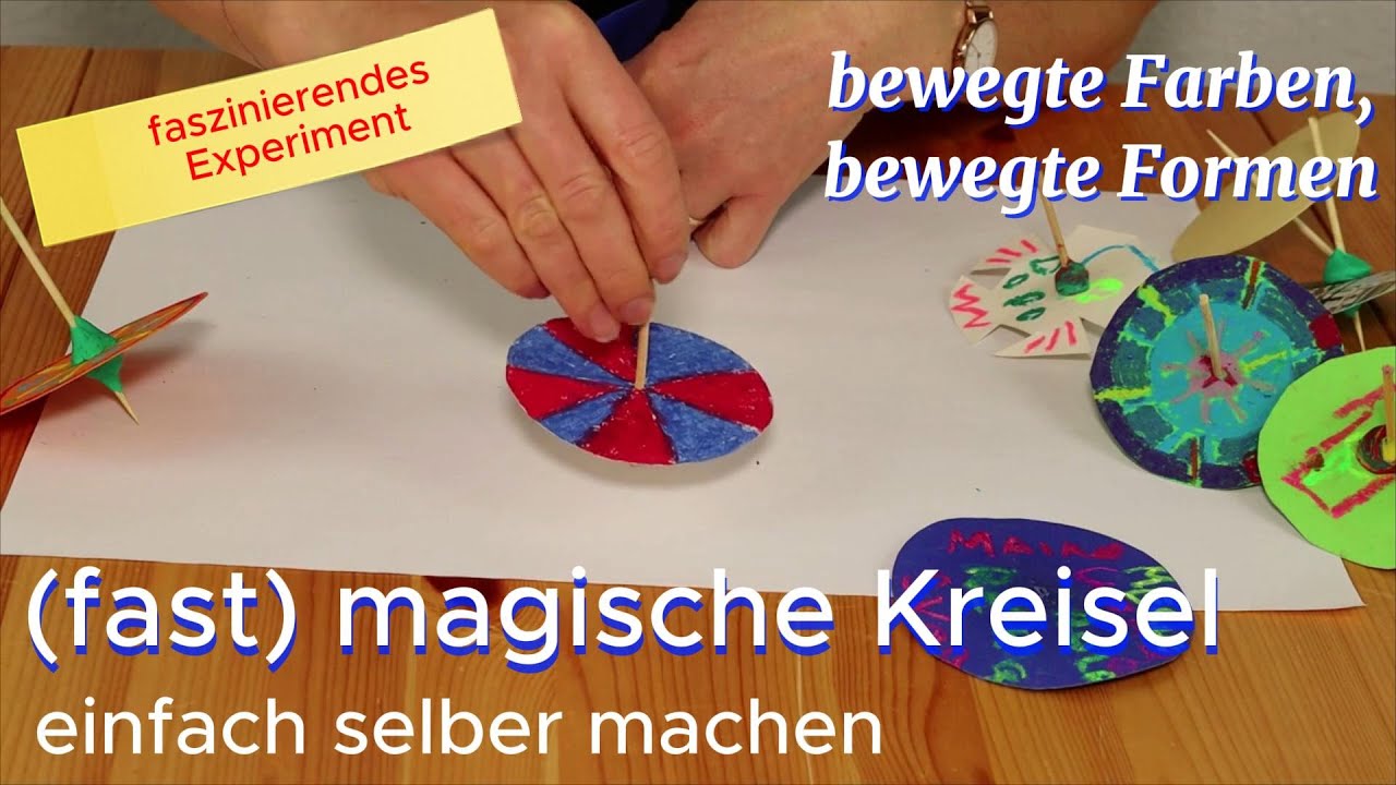 (fast) magische Kreisel selber bauen - ein Optik-Experiment