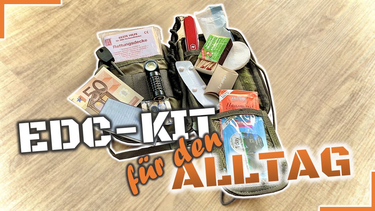 Dieses EDC Kit nützt dir im ALLTAG wirklich - EDC Kit Urban