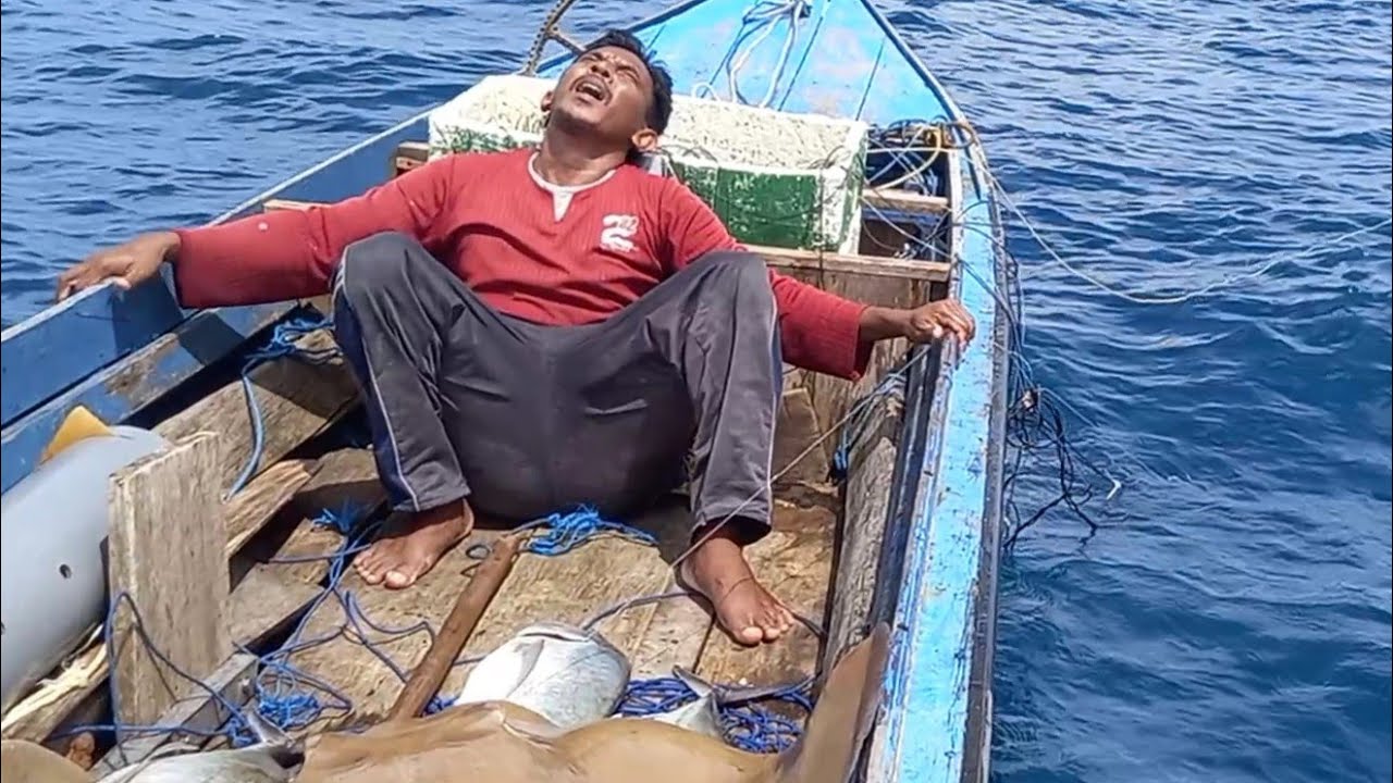 MERAWAI IKAN || baru kali ini saya narik ikan sekuat ini sampai kehabisan tenaga