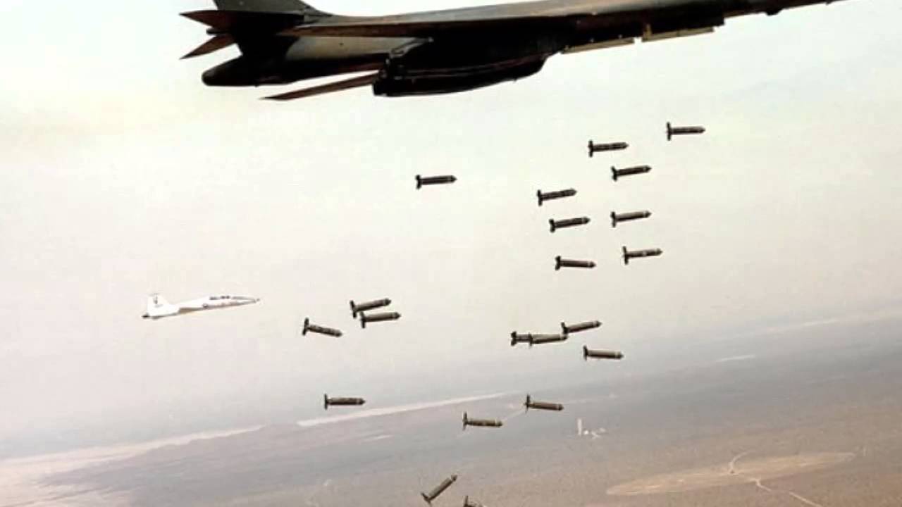 planes dropping bombs sound effects
