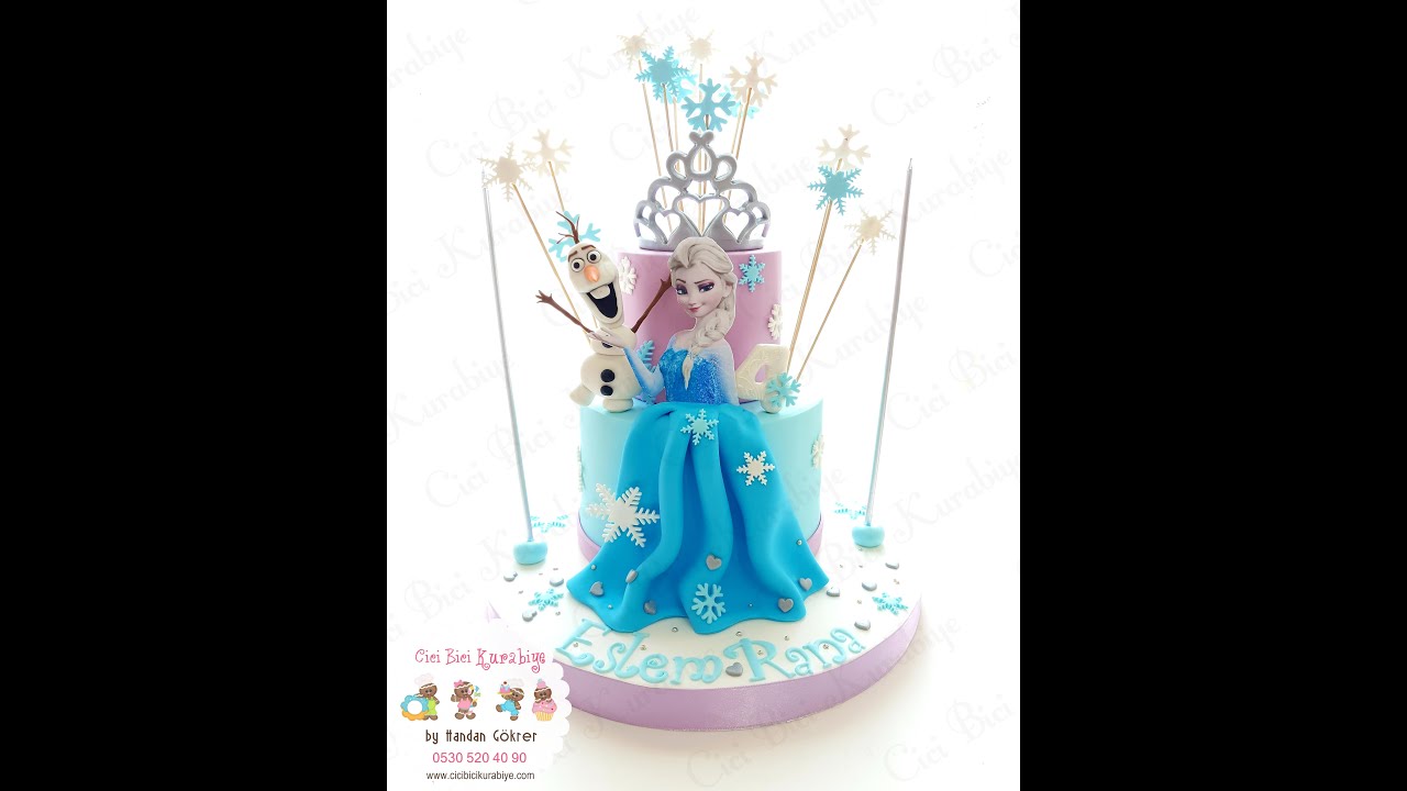 Frozen Cake Tutorial