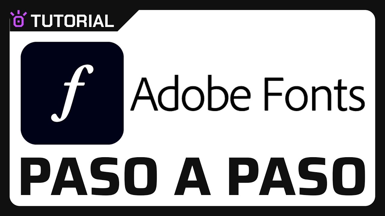 Cómo usar Adobe Fonts