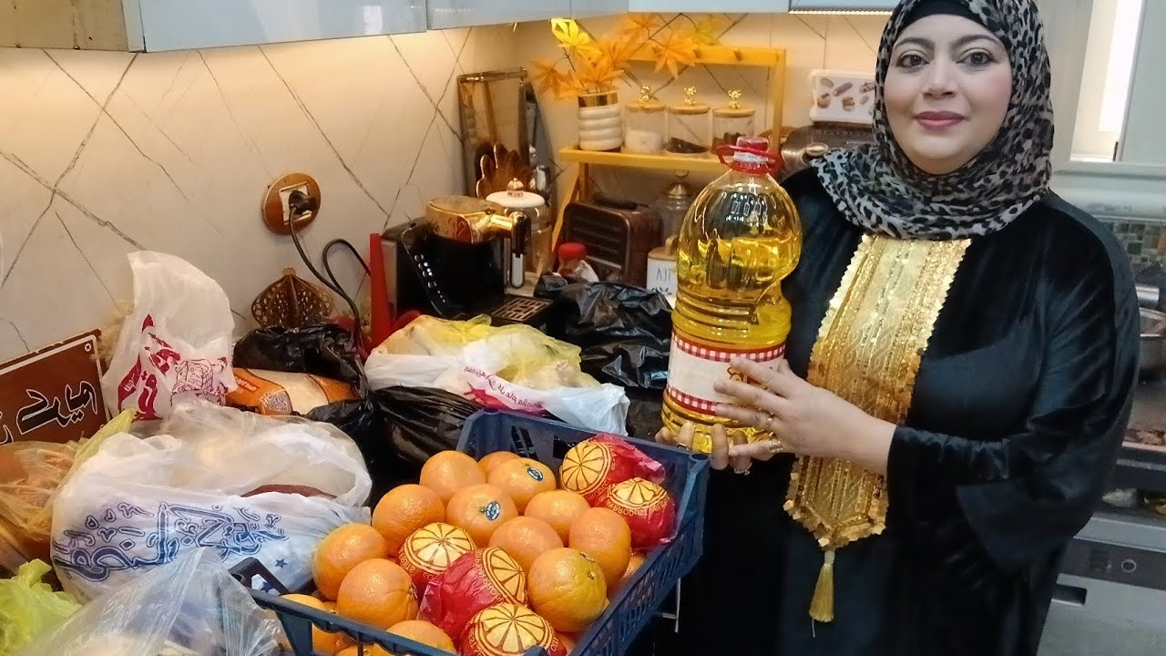مشتريات وتجهيزات اكبر عزومه لشهر رمضان عزومه الاهل واهل جوزي جبت الحلو كله للحبايب