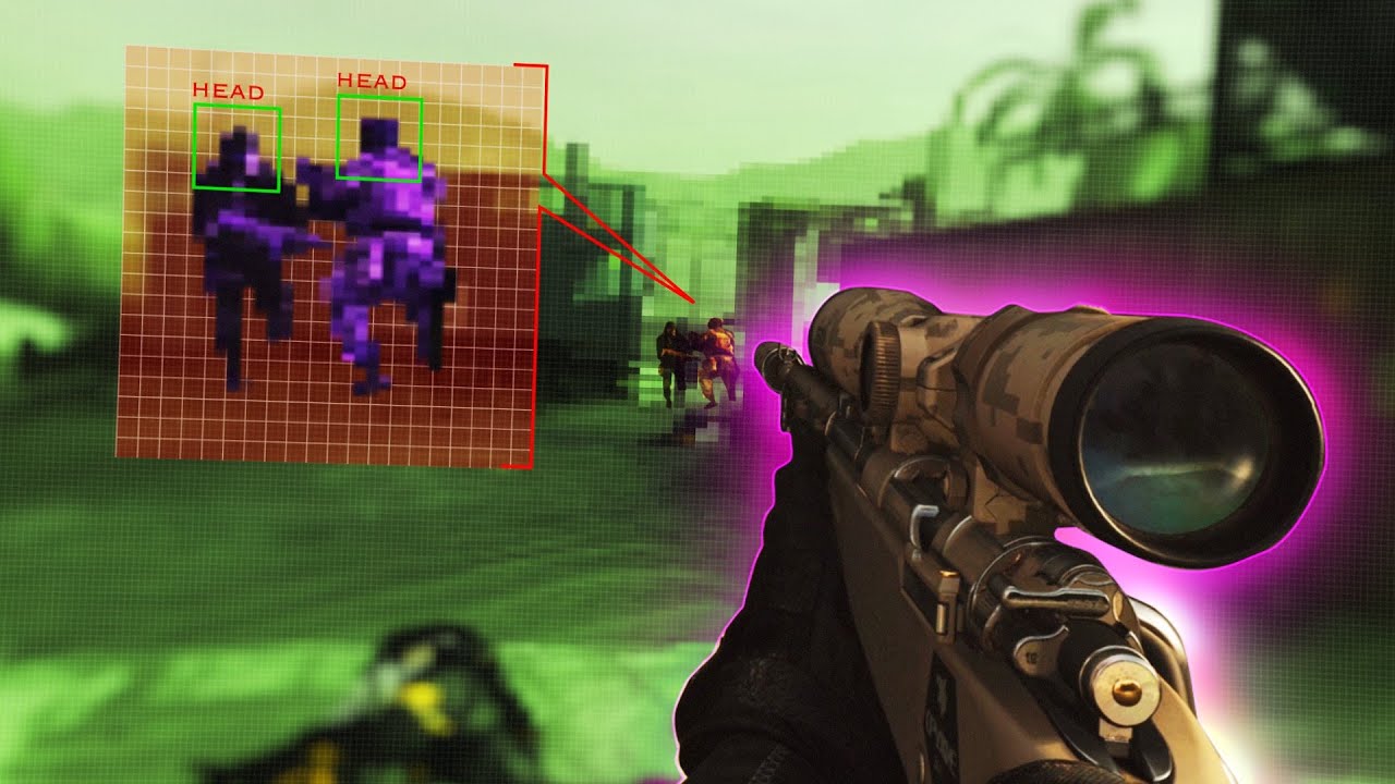 haters will say this is aimbot.. (eye tracker in modern warfare)