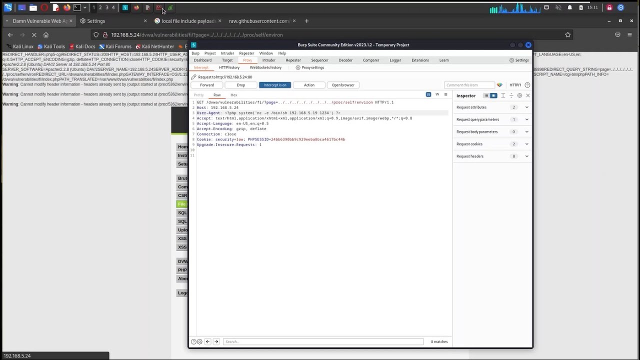 WEB G&Uuml;VENLİĞİ #5 - (File Inclusion S&ouml;m&uuml;r&uuml;lmesi LFI-RFI)