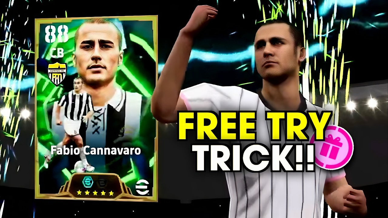 Trick To Get Epic Fabio Cannavaro In eFootball 2026 Mobile