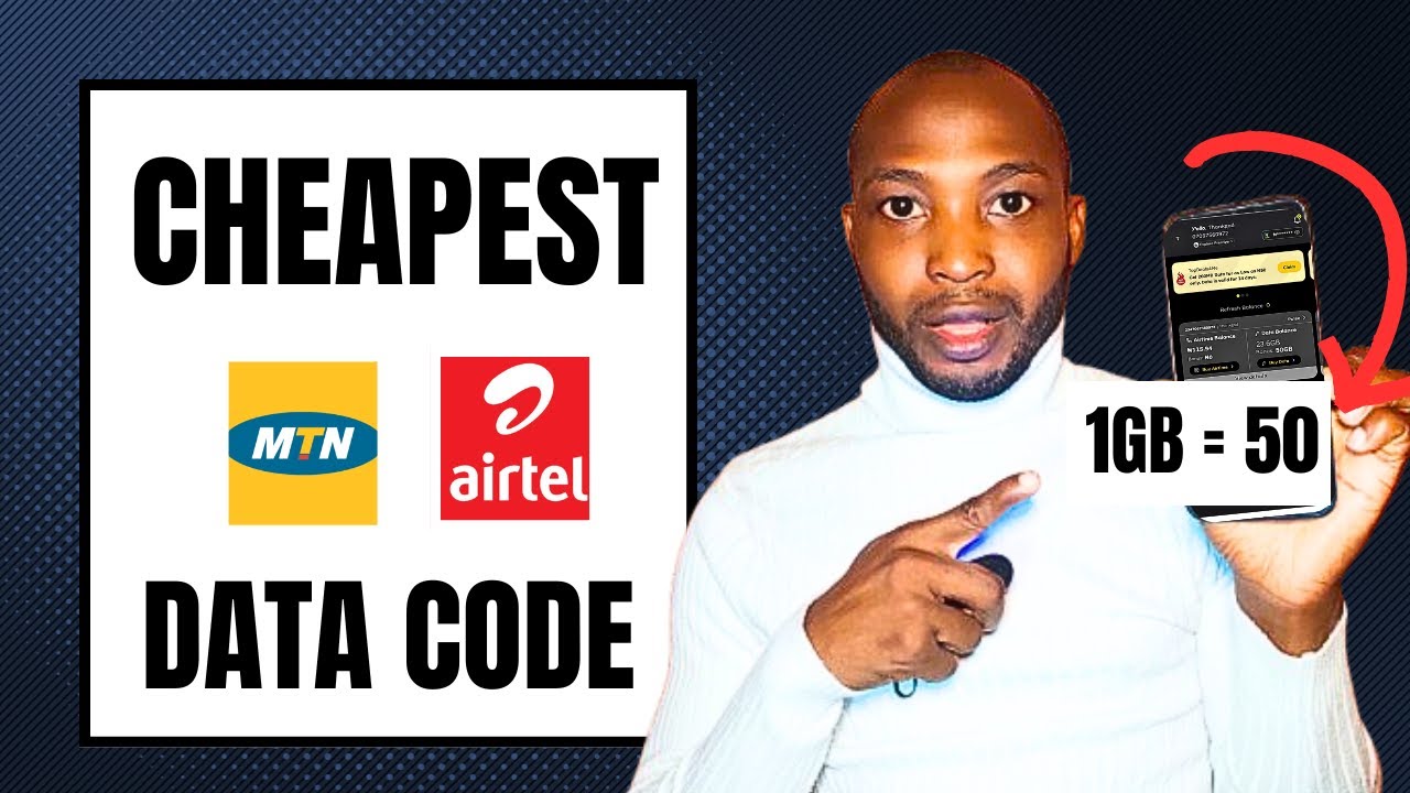 Code To Get Cheap DATA From MTN and AIRTEL | How To Buy cheap Data