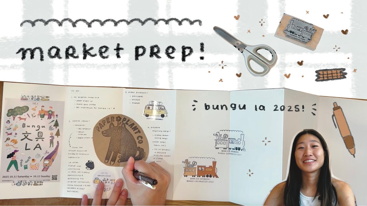 get ready with me for a stationery market! | bungu la stationery expo 2025