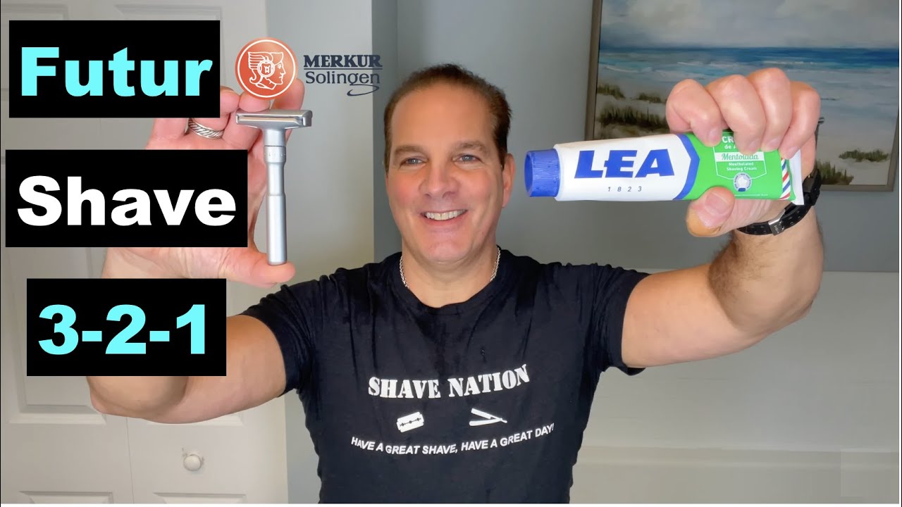 Merkur Futur Shave 3-2-1 Smooth & Easy!