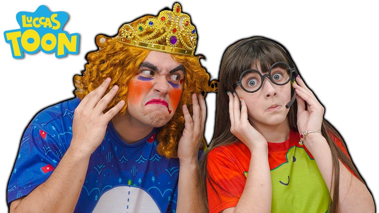 GI QUER BRINCAR DE PRINCESA COM LUCCAS NETO