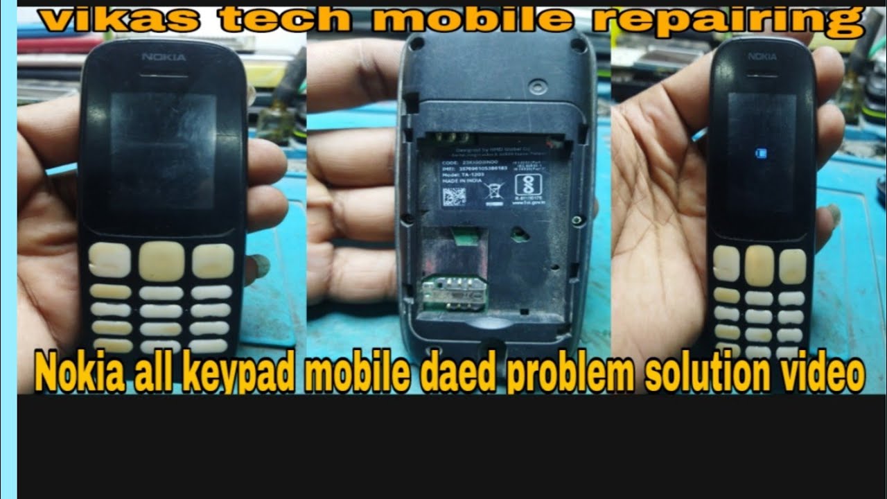 Nokia all keypad mobile dead problem solution video my channel#nokia