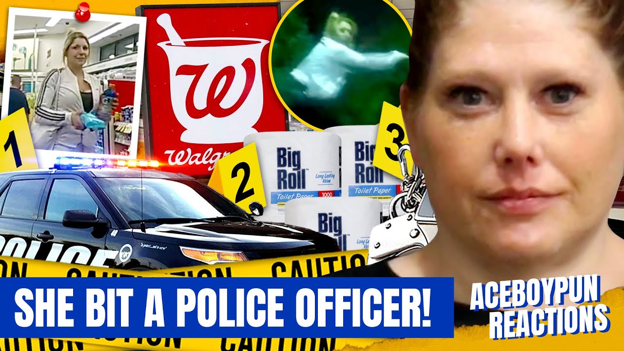 Shoplifter Resists Arrest and Bites Officer | AceBoyPun Reacts