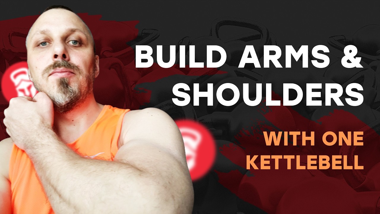 One Kettlebell Upper Body Workout | Build Strong Arms & Shoulders with Control