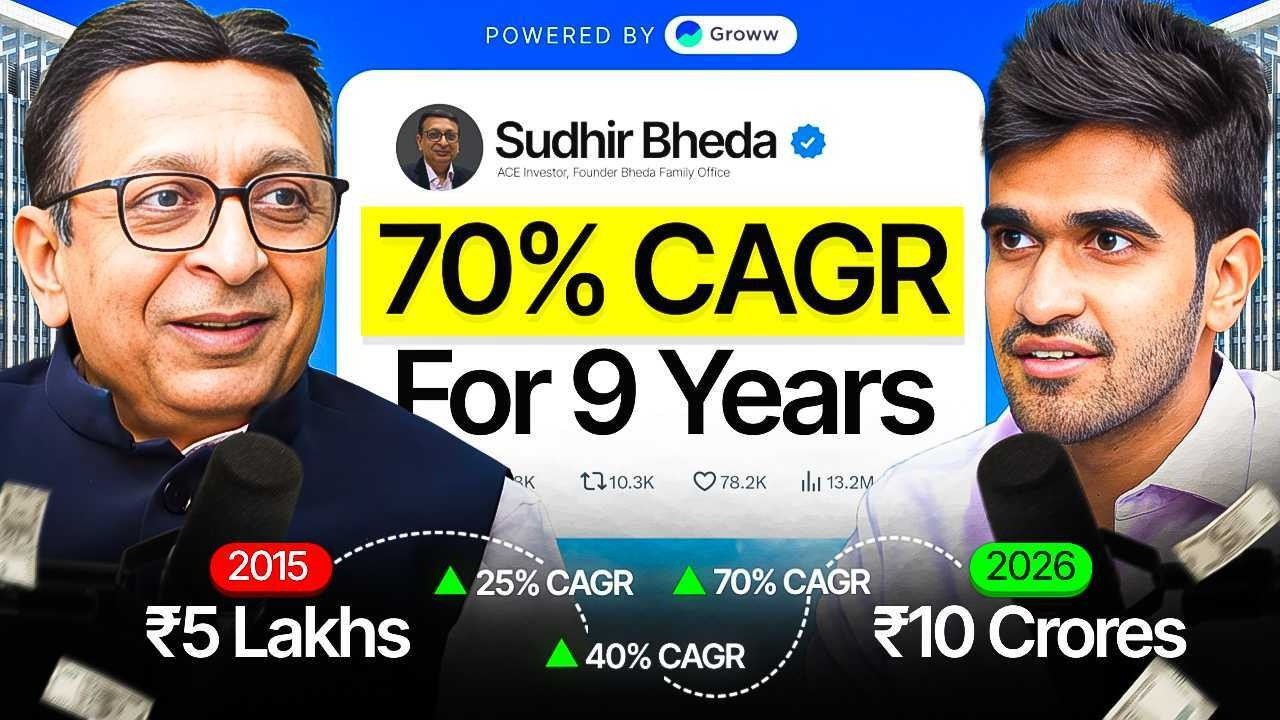 60–70% CAGR for 9 Years… Here’s Exactly How He Did It | Kushal Lodha #298
