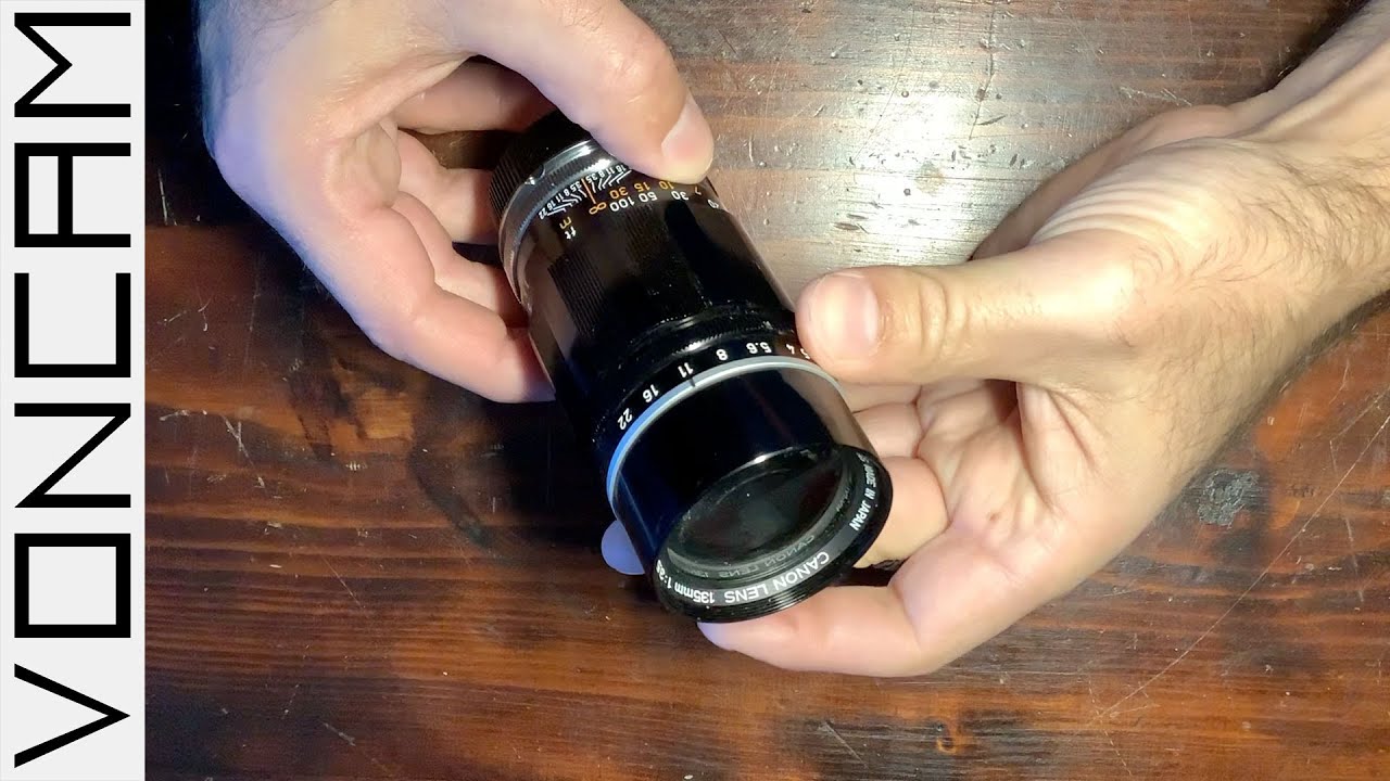 Canon 135mm f3.5 LTM vintage lens review and photos in landscape, street, and concert photography.