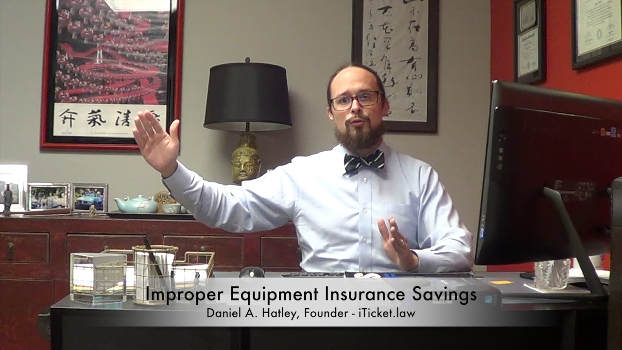 NC Insurance Savings of an Improper Equipment Reduction