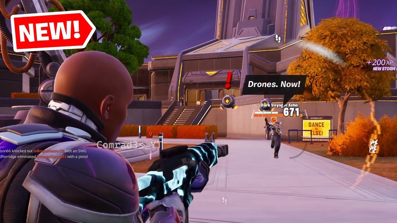 Fortnite NEW Dark Voyager Boss Location   How to get MYTHIC Shotgun in Fortnite