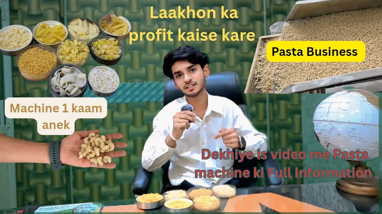 Pasta Machine | Pasta Making Machine, Commercial Pasta Making Machine…. #khanengineering