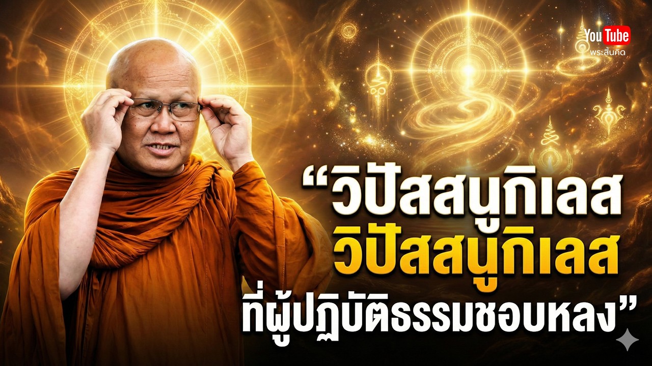 วิปัสสนูกิเลสที่ผู้ปฏิบัติธรรมชอบหลง #พระสิ้นคิด #หลวงตาสินทรัพย์ #ธรรมะ