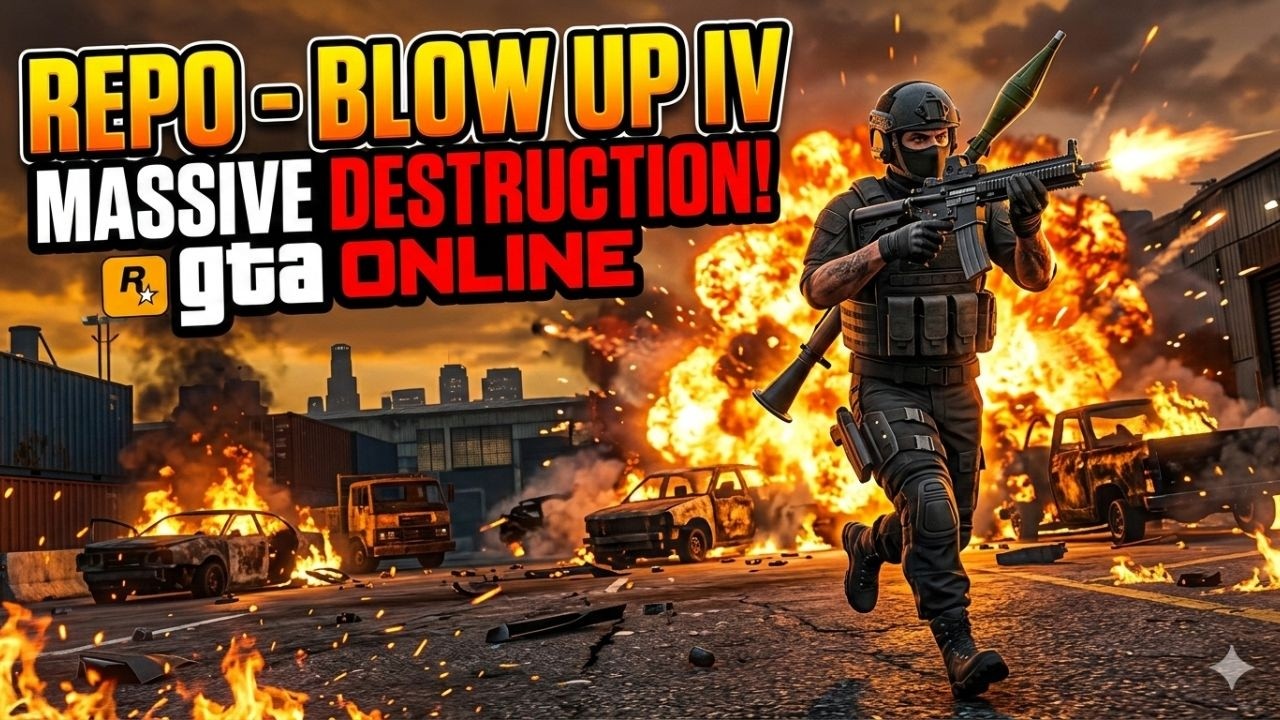 GTA 5 ONLINE | Repo - Blow Up IV Mission |  #gta5 #gtav #gtaonline