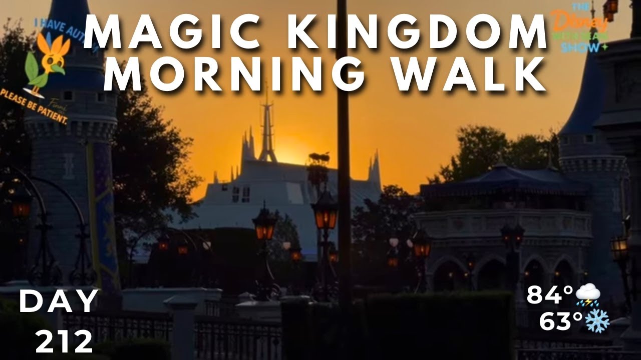 🔴 LIVE: Day 212 at Magic Kingdom | Morning Walk, Main Street & Disney Magic
