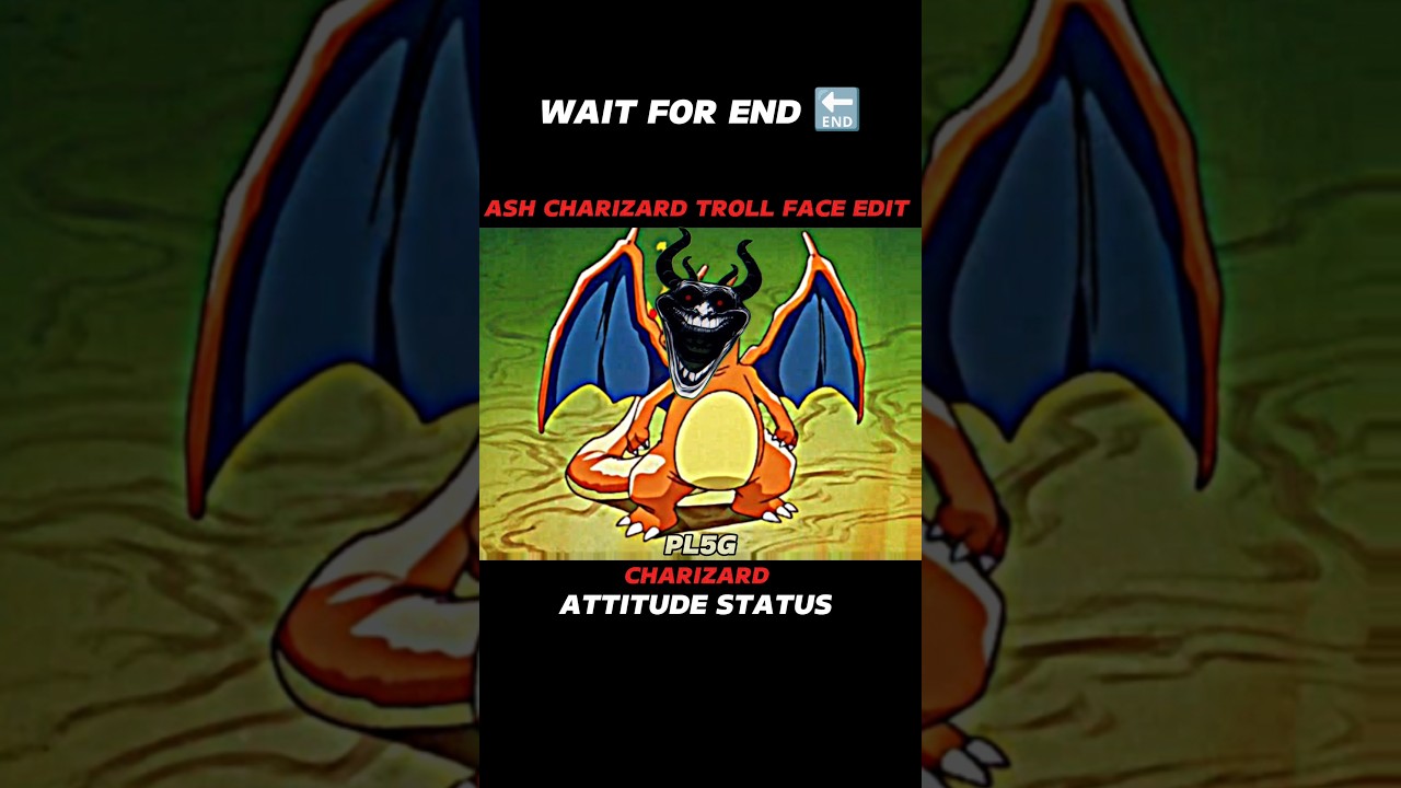 Charizard Vs Mewtwo|| Charizard Troll Face Edit||#shortsfeed#pokemon#viralshorts#ytshorts#shorts