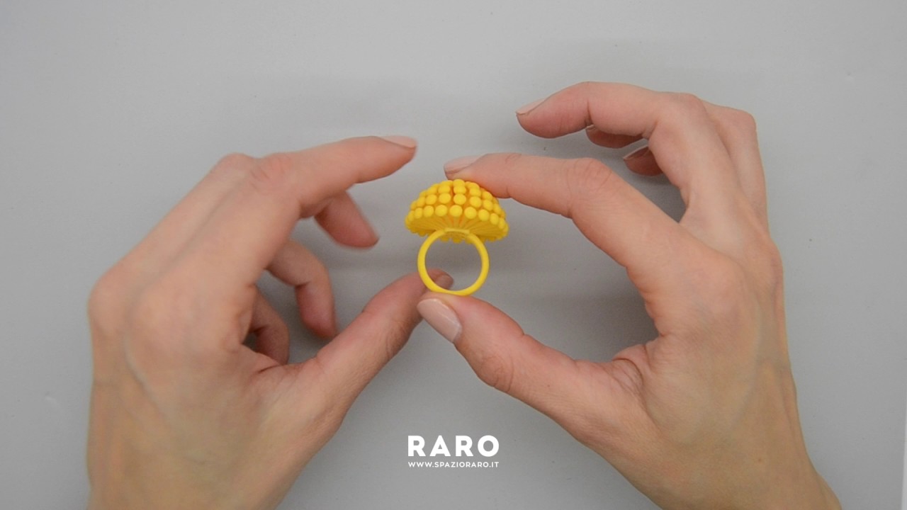 Dandelion Yellow Ring by Rossella Granata &bull; RARO Jewelry