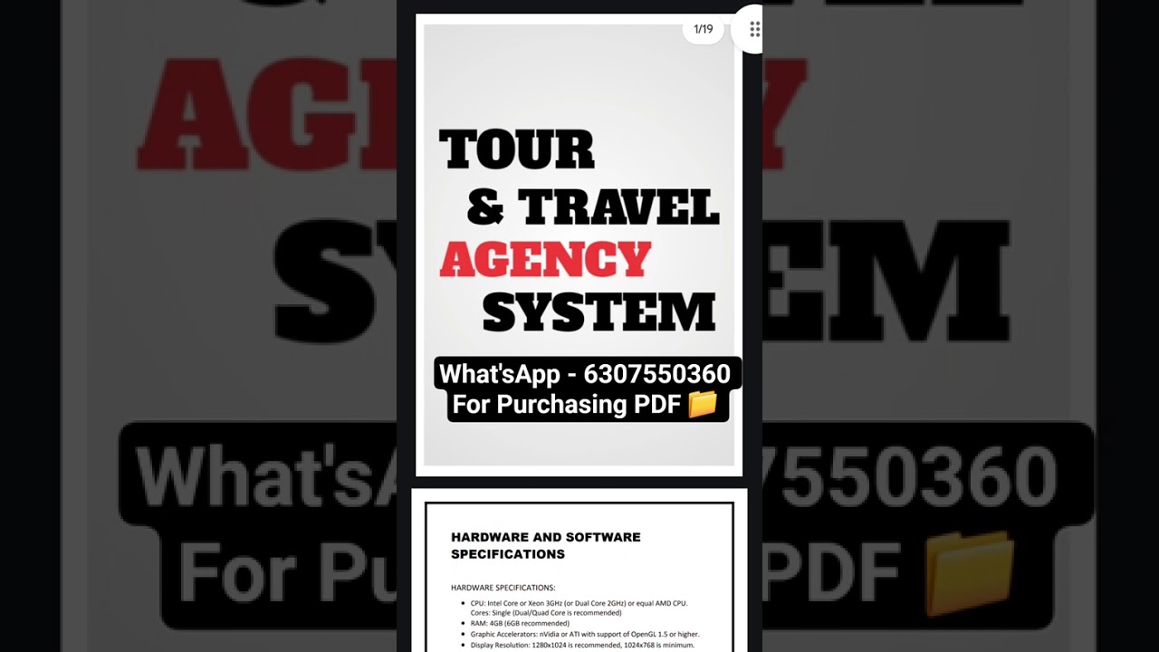 CS Project File || CLASS XII (2025-26) || TOUR & TRAVEL AGENCY MGT SYSTEM