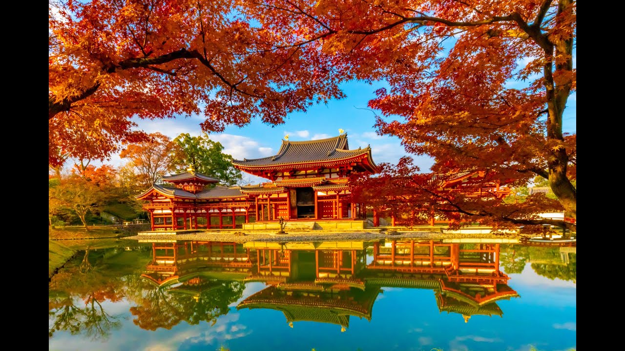 【4K】絶景、錦秋の京都紅葉ベスト26　Superb view, Kyoto autumn leaves best 26（平等院、圓光寺、瑠璃光院、真如堂、清水寺、永観堂、嵐山、天龍寺、光明寺、他）