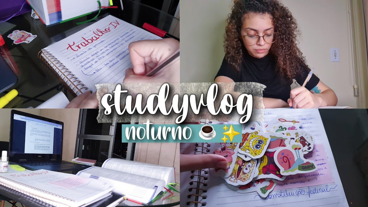 STUDYVLOG NA FACULDADE DE DIREITO | motiva&ccedil;&atilde;o, estudo noturno, mudei o meu m&eacute;todo de estudo!