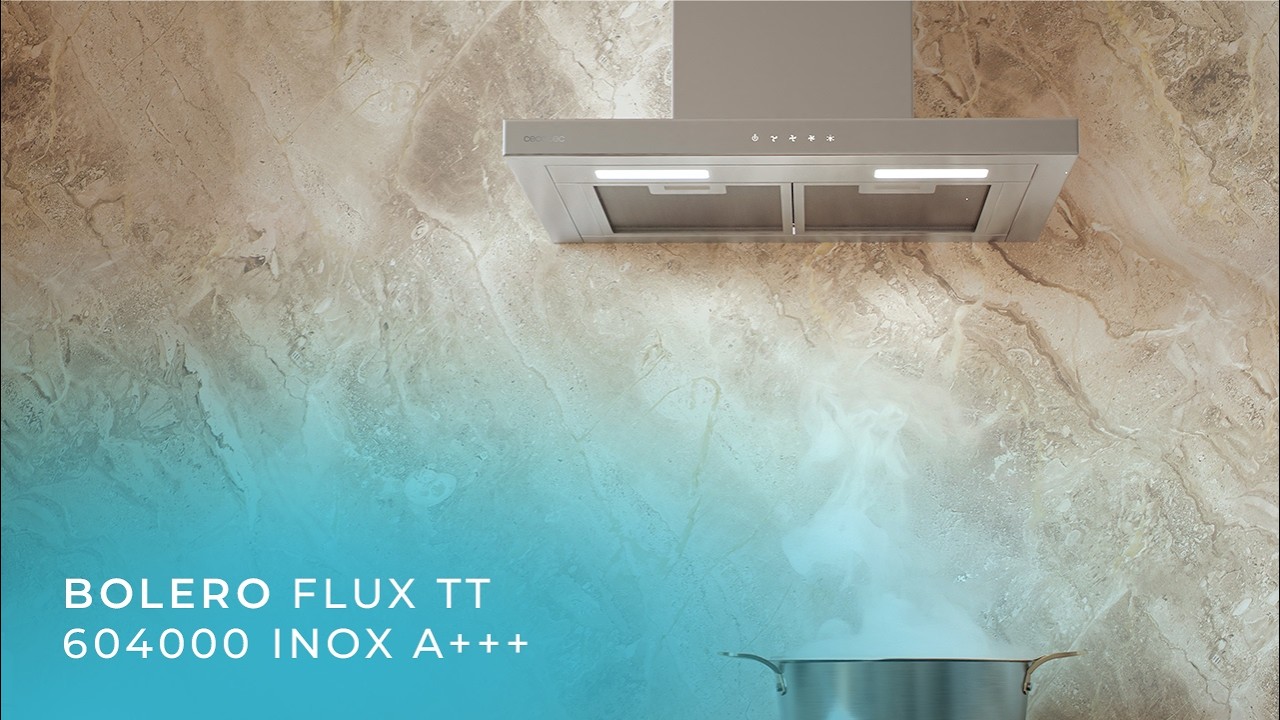 Cappe aspiranti - Bolero Flux TT 604000 Inox A++