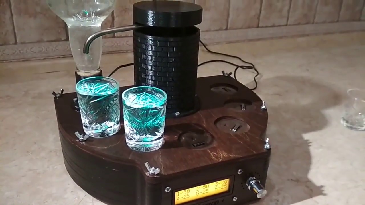 Наливатор плюс. Новый режим разлива рюмок и дополнения.
