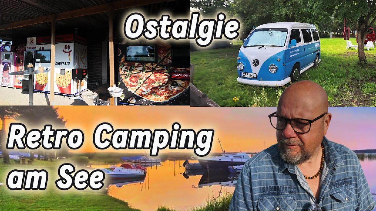 Ostalgie/ Retro Camping am See / Im Spreewald Lausitz / Pommes - und  Pizzaautomat