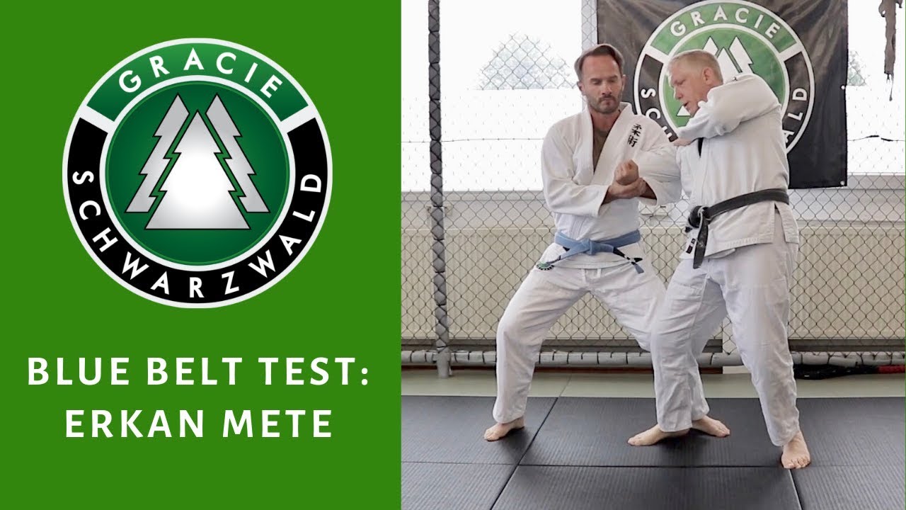 Gracie Schwarzwald Blue Belt Test | Erkan Mete
