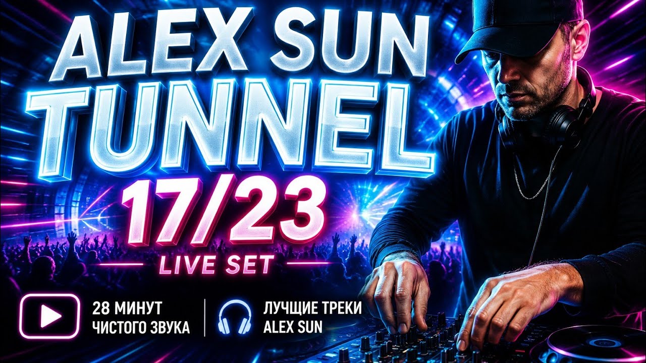 DJ SET ALEX SUN TUNNEL 17/23