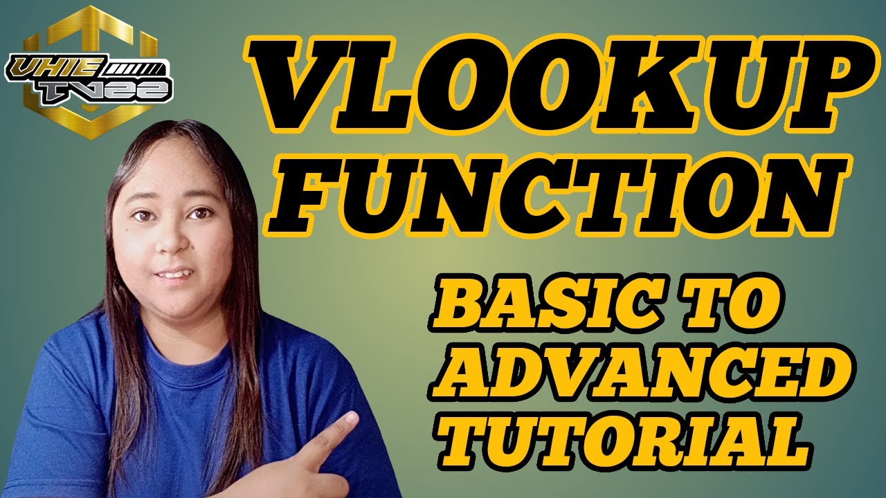 Vlookup Function Tagalog Excel Tutorial From Basic To Advance Vlookup