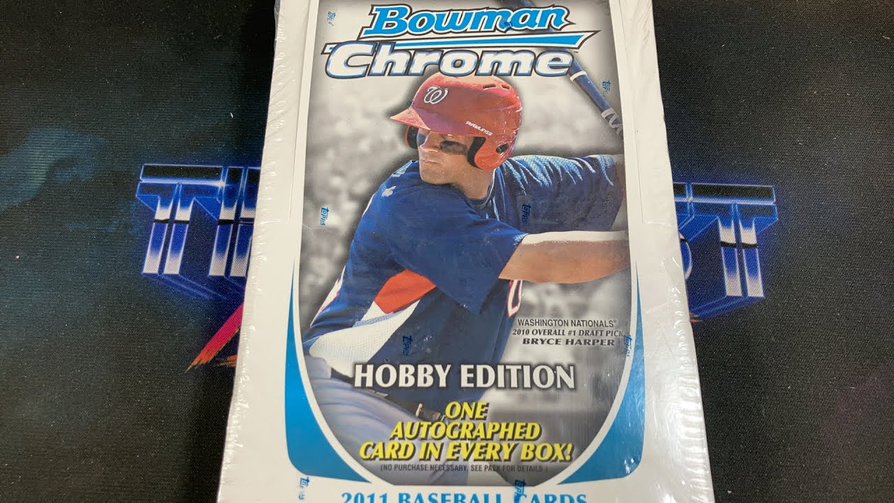 БОЛЬШАЯ ОХОТА НА НОВИЧКА В КОЛЛЕКЦИИ BOWMAN CHROME BASEBOL 2011 ГОДА! — Вторник, поверните время ...
