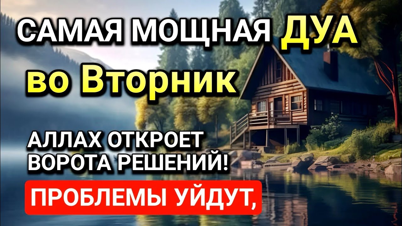 Самая сильная дуа во Вторник! Ризк, богатство, успех, счастье!