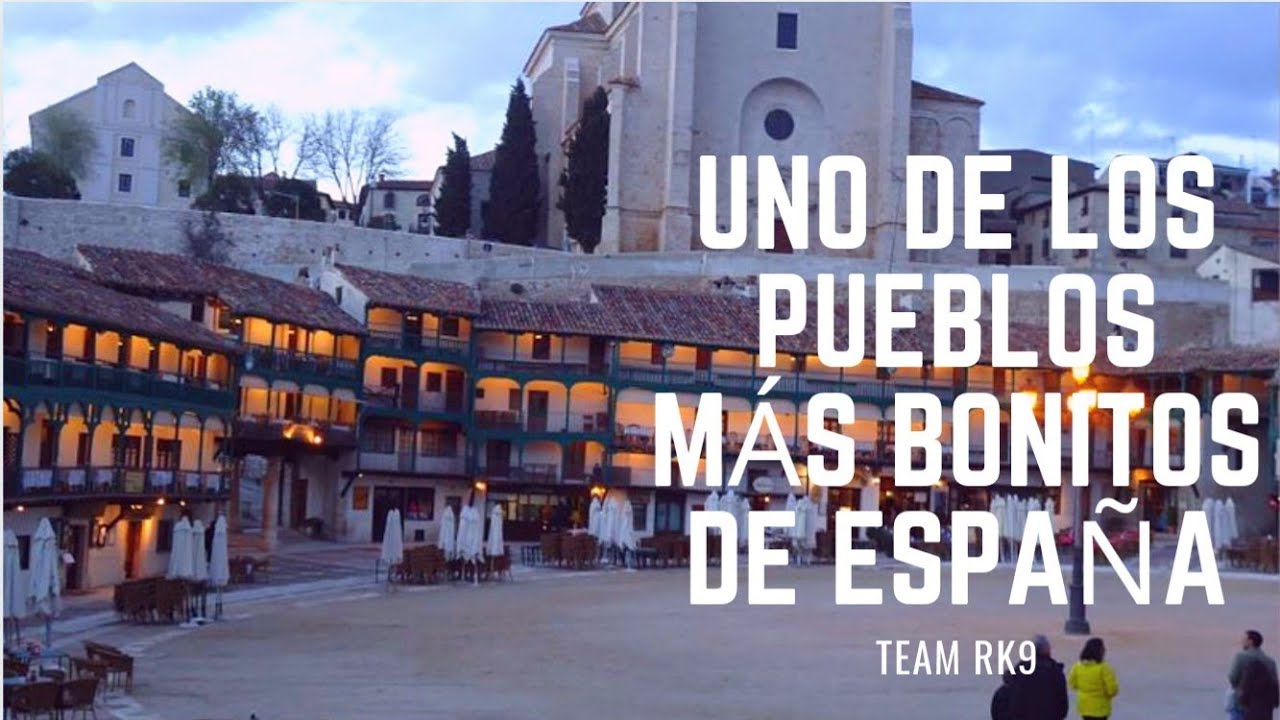 Uno de los pueblos más bonitos de España, Chinchón. // Team RK9