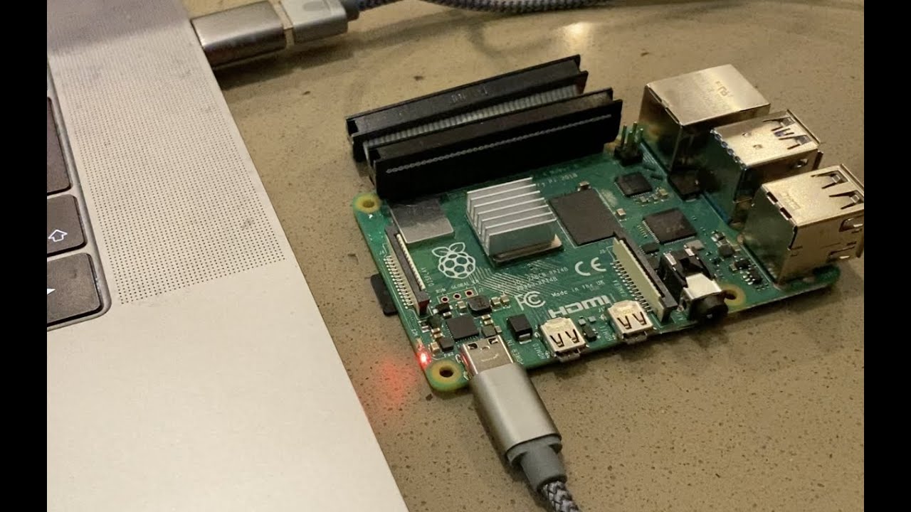 Connecting a RPI-4 to a laptop