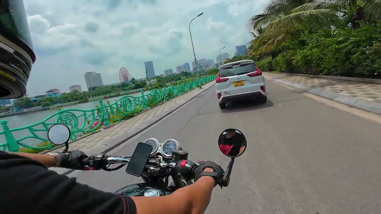 Triumph Bonneville T100 | Ride To Random Place | Zard Exhaust System Matris Suspension DJI Action 4