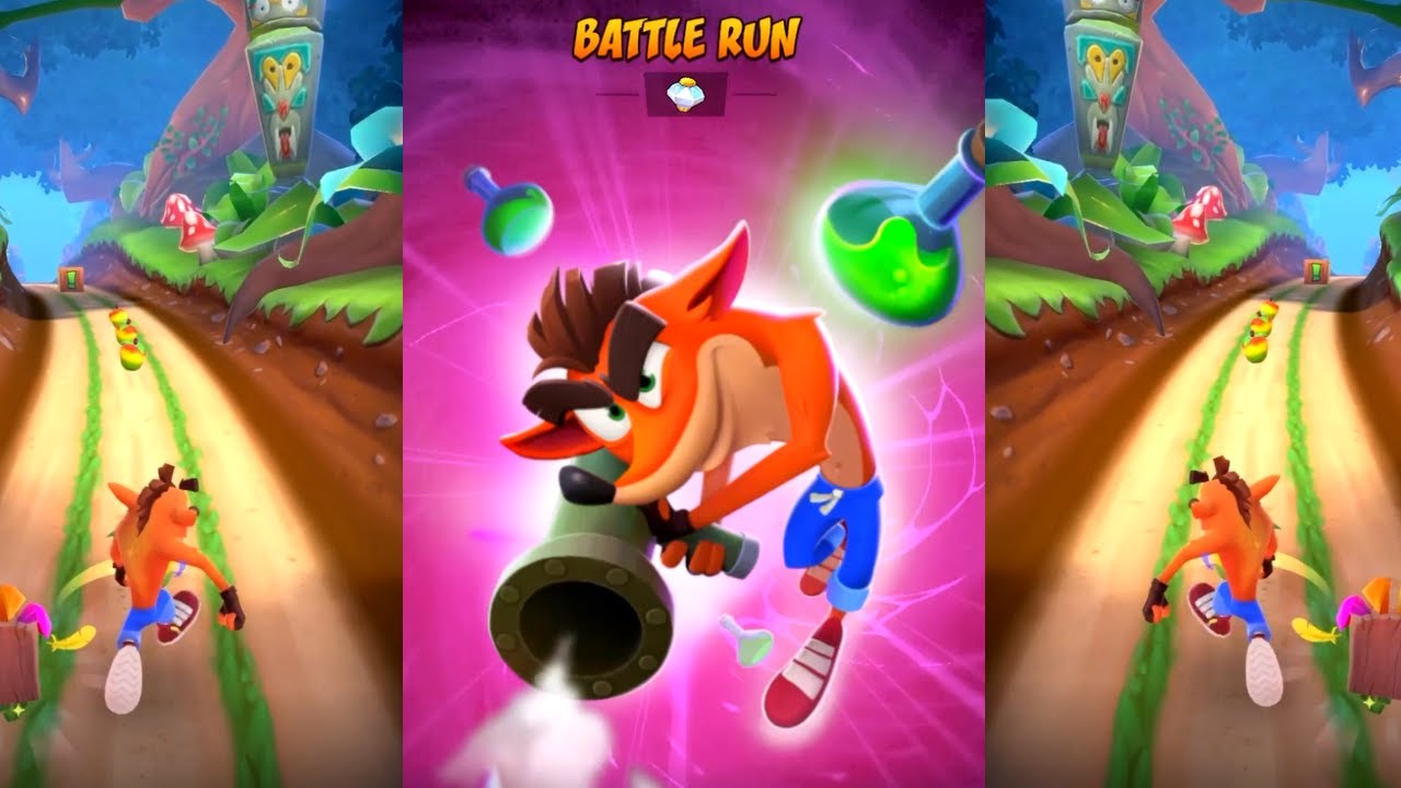 Crash On The Run  Bandicoot 2021 SHORTS Edition Game Video For Android IOS