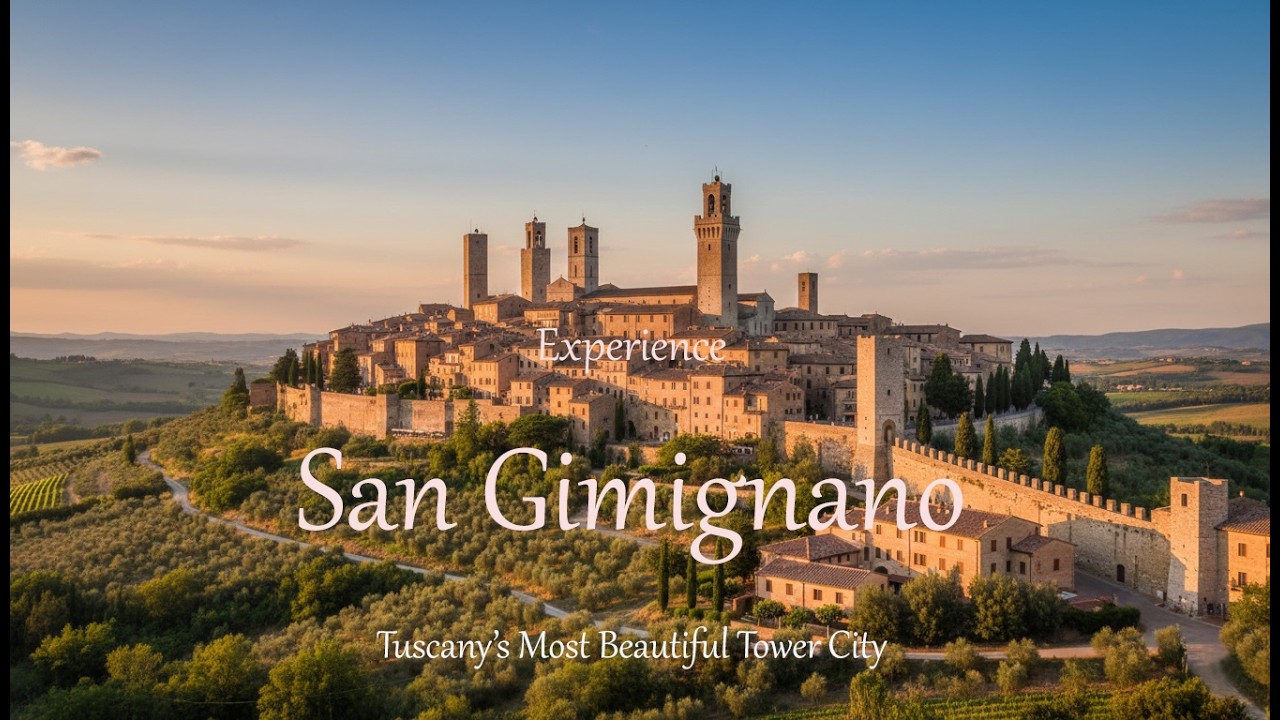 San Gimignano Walking Tour  🇮🇹 |Tuscany’s Most Beautiful Medieval Hill Town