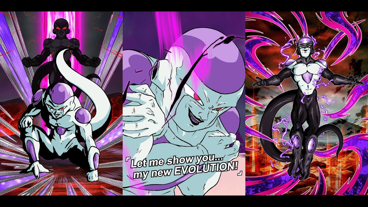 【DBZ Dokkan Battle】LR Frieza Full Power/Black Frieza - INTRO, SUPER ATTACKS, ACTIVE SKILL [Fan Made]