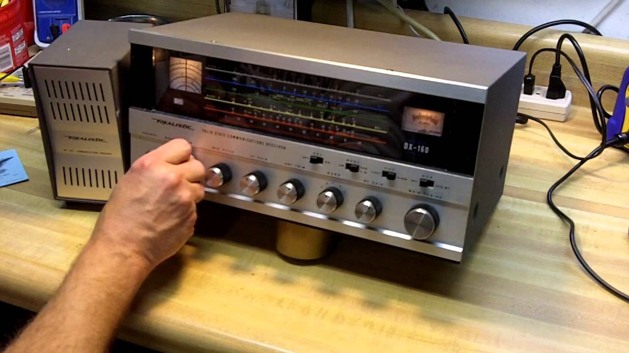 My Realistic DX-160 Shortwave Radio Arrives